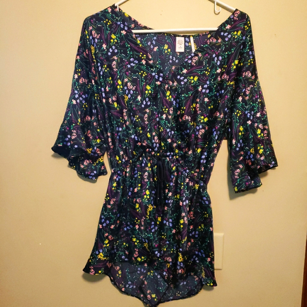 Satin romper